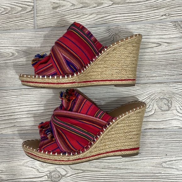 Altar'd State Bright Hesper Espadrille Wedges - Picture 2 of 5